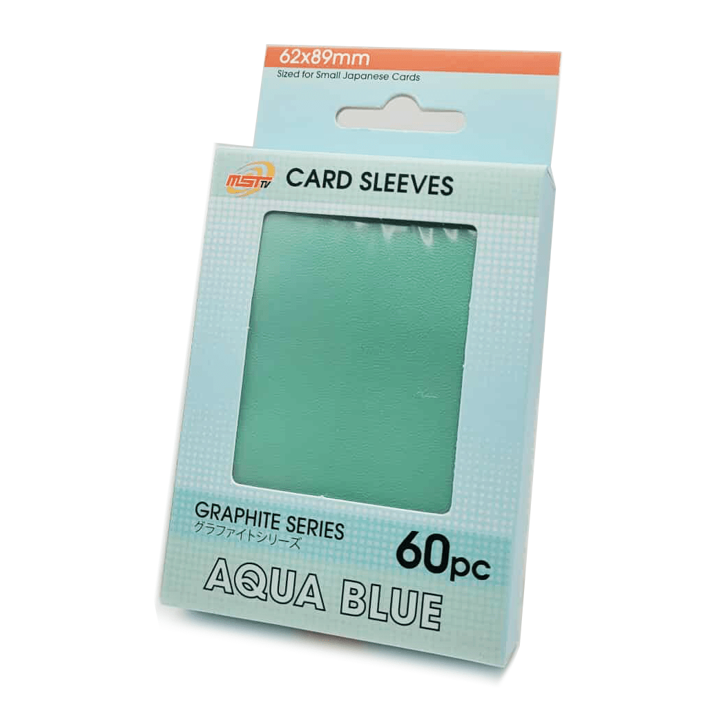 MST Sleeves - YGO Size - Graphite Series - Aqua Blue - Card Brawlers