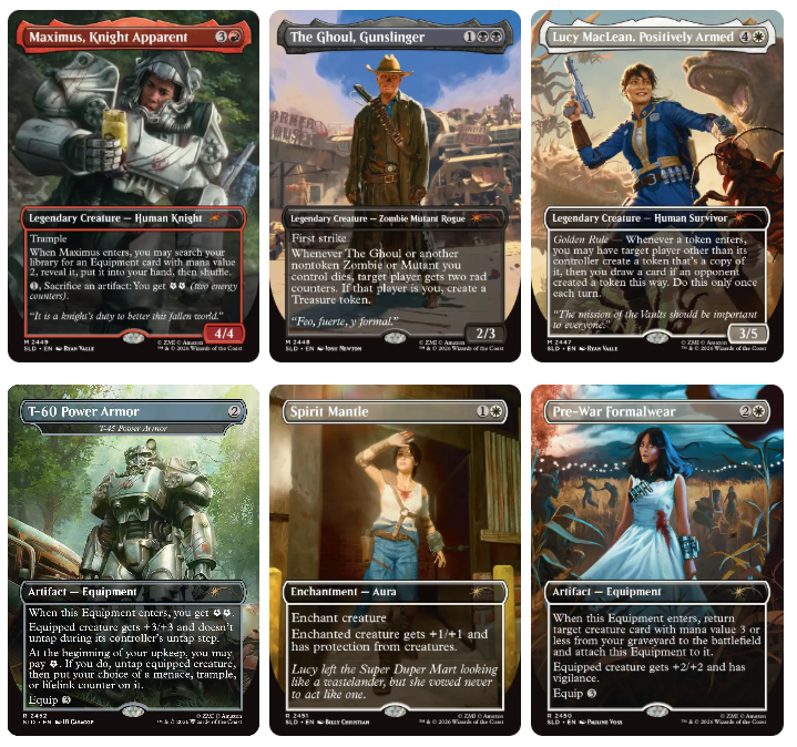 Magic: The Gathering - Secret Lair - Fallout: Beyond Vault 33 - Secret Lair Drop Series - Card Brawlers | Quebec | Canada |