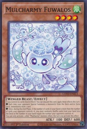 Mulcharmy Fuwalos (LAVD-ENS13) - Legendary Arc-V Decks 1st Edition - Card Brawlers