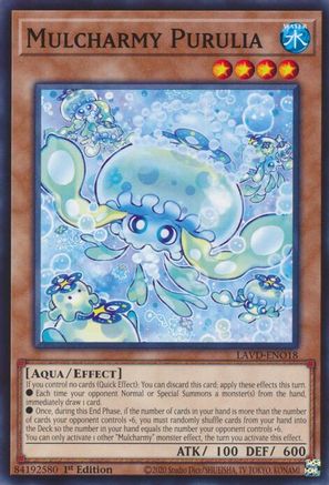 Mulcharmy Purulia (LAVD-ENO18) - Legendary Arc-V Decks 1st Edition - Card Brawlers