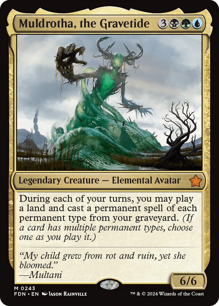 Muldrotha, the Gravetide [Foundations] - Card Brawlers