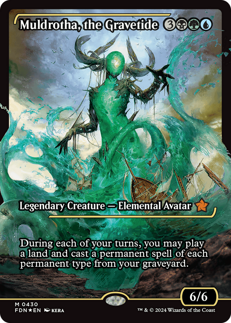 Muldrotha, the Gravetide (Showcase) [Foundations] - Card Brawlers