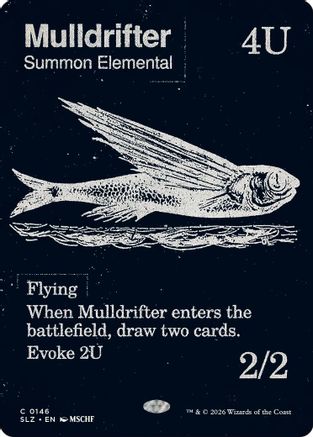 Mulldrifter (0146) (SLZ-146) - Secret Lair x MSCHF: The Zeta Set - Card Brawlers