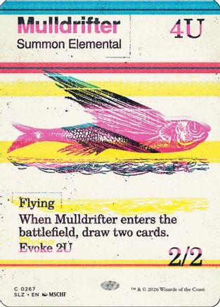 Mulldrifter (0267) (SLZ-267) - Secret Lair x MSCHF: The Zeta Set - Card Brawlers