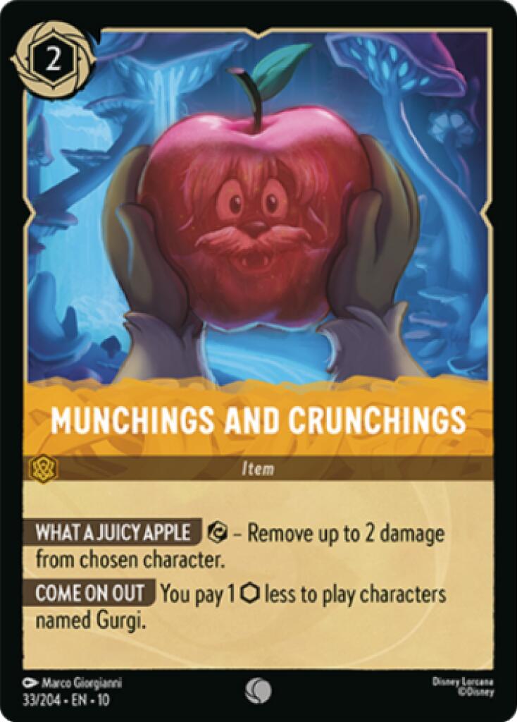 Munchings and Crunchings (33/204) [Whispers in the Well] - Card Brawlers