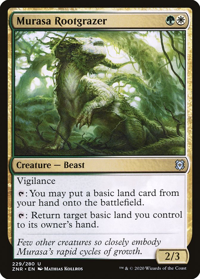 Murasa Rootgrazer [Zendikar Rising] - Card Brawlers