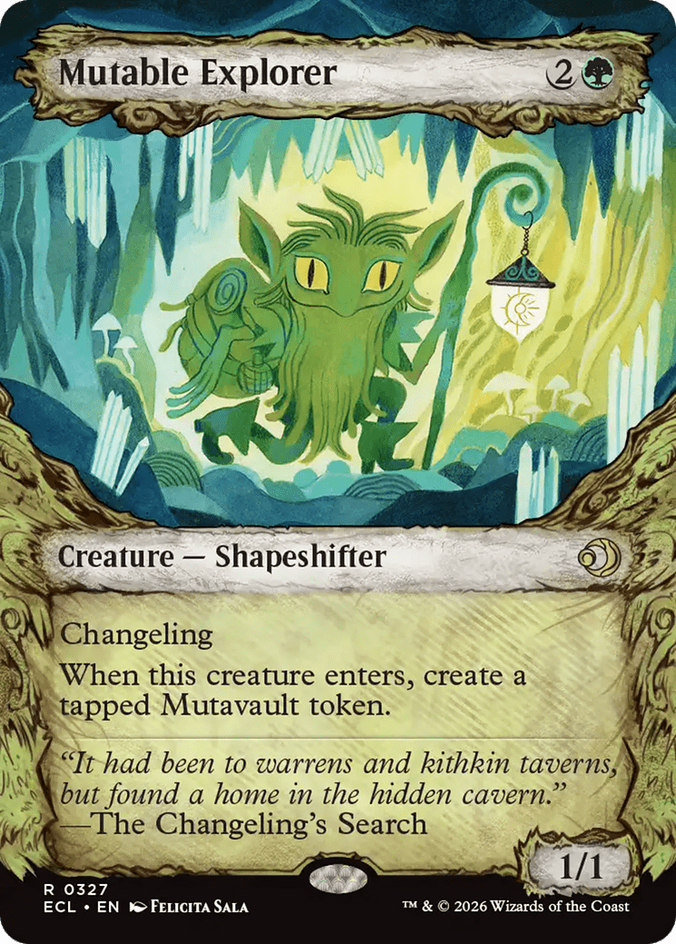 Mutable Explorer (Showcase) [Lorwyn Eclipsed] - Card Brawlers