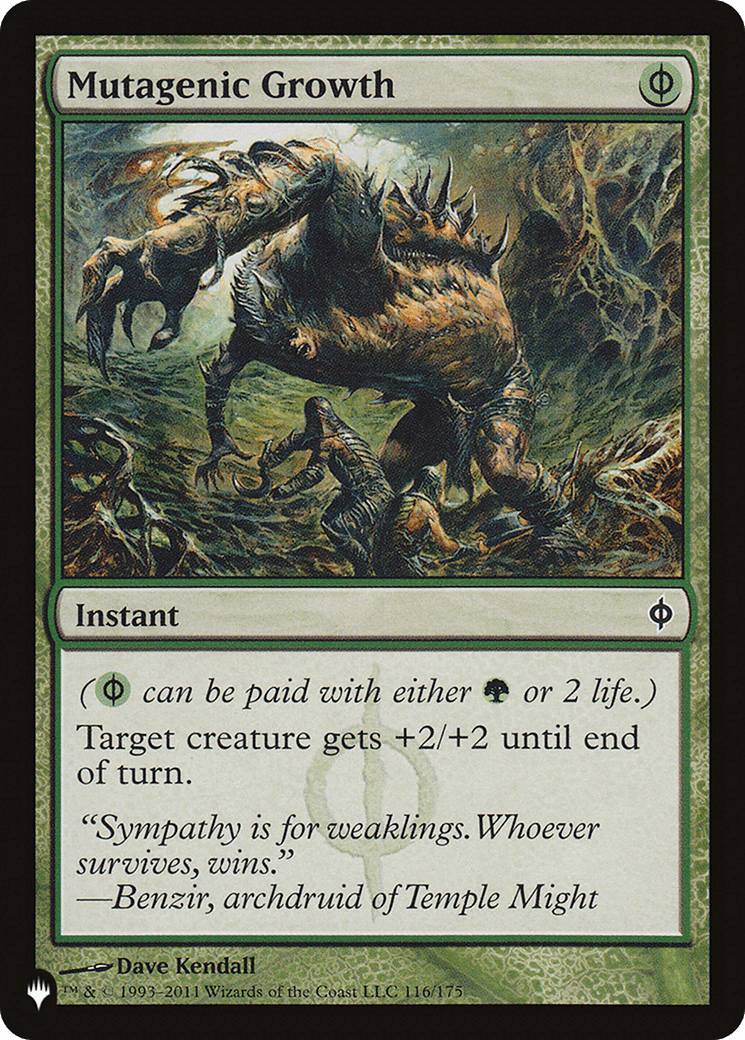 Mutagenic Growth [The List] - Card Brawlers