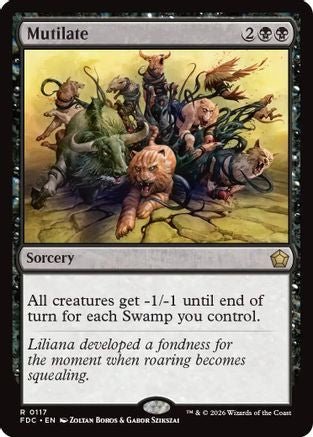 Mutilate (FDC-117) - Commander: Foundations - Card Brawlers