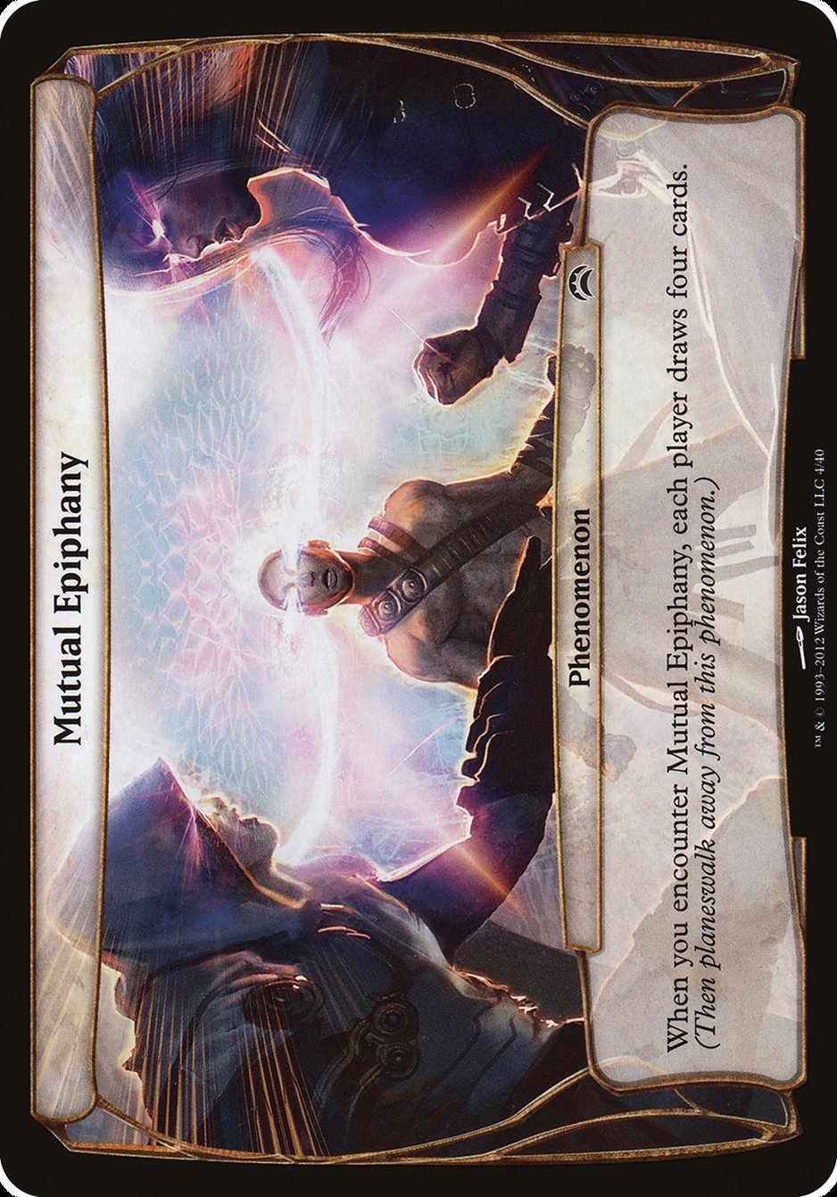 Mutual Epiphany (Planes) [Planechase 2012 Planes] - Card Brawlers