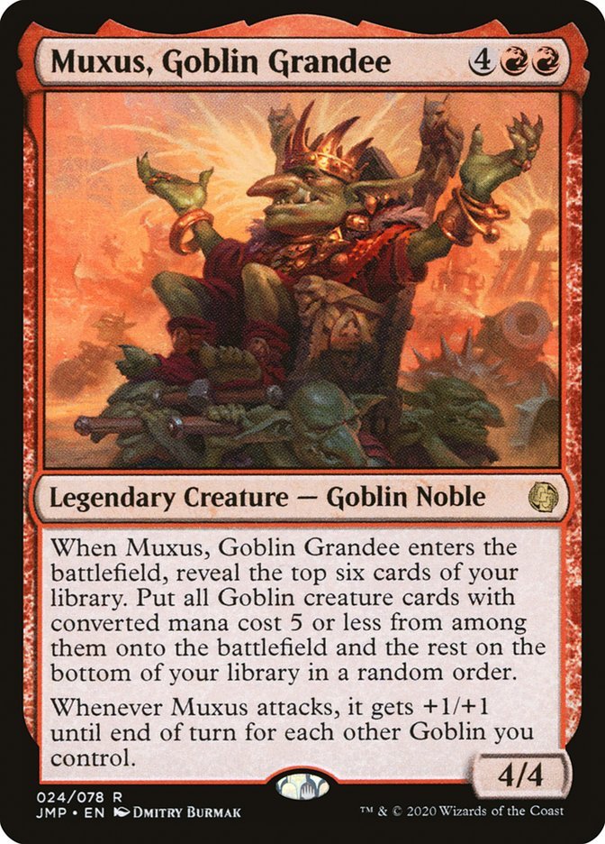 Muxus, Goblin Grandee [Jumpstart] - Card Brawlers