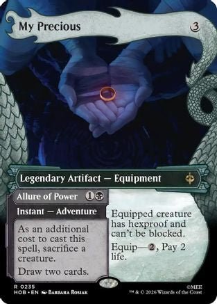 My Precious (Showcase) (HOB-235) - The Hobbit Foil - Card Brawlers