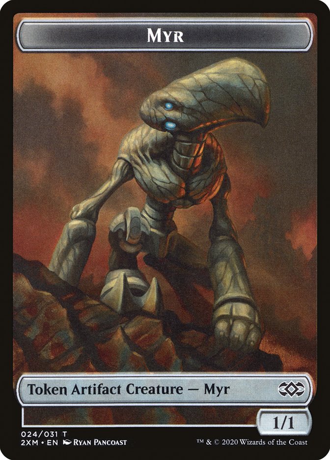 Myr Token (024/031) [Double Masters Tokens] - Card Brawlers