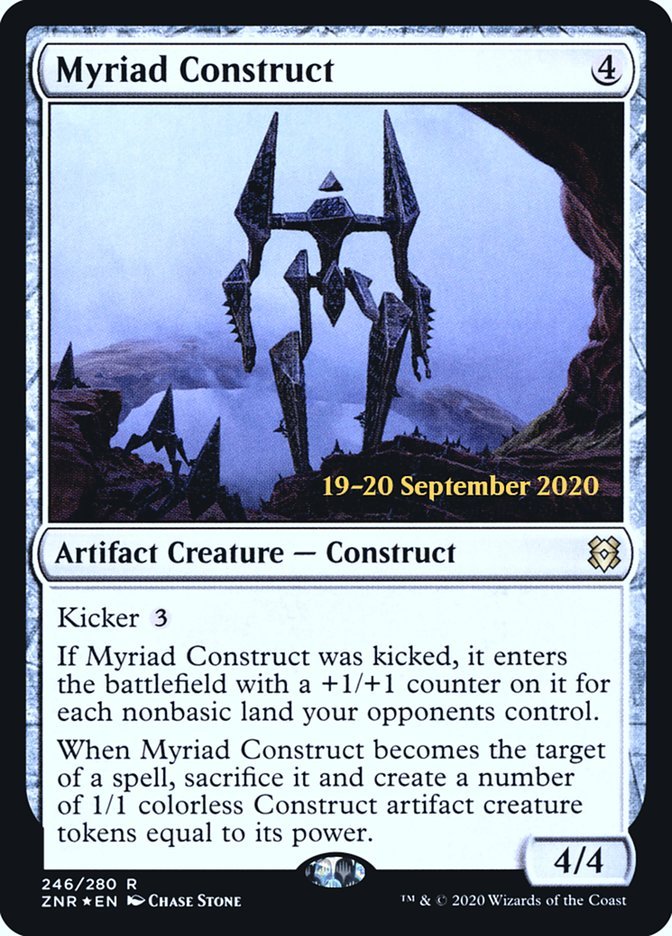 Myriad Construct [Zendikar Rising Prerelease Promos] - Card Brawlers