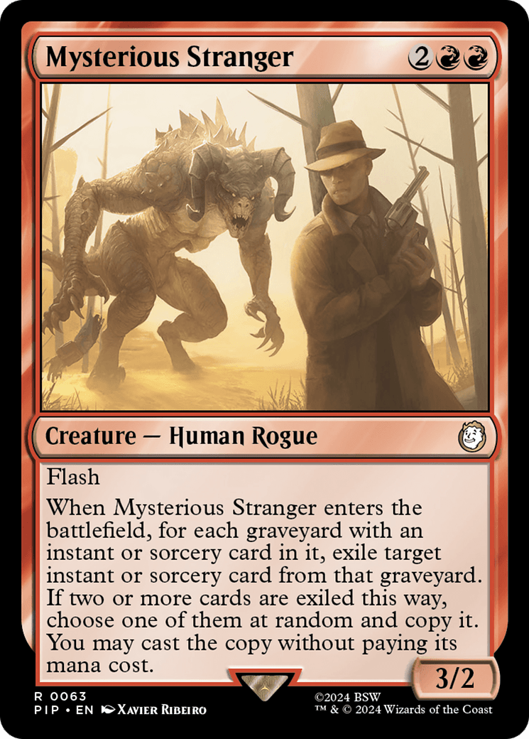 Mysterious Stranger [Fallout] - Card Brawlers