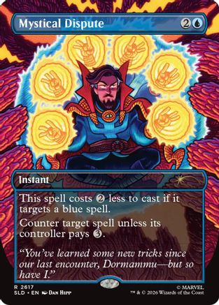 Mystical Dispute (SLD-2617) - Secret Lair Drop Series Foil - Card Brawlers
