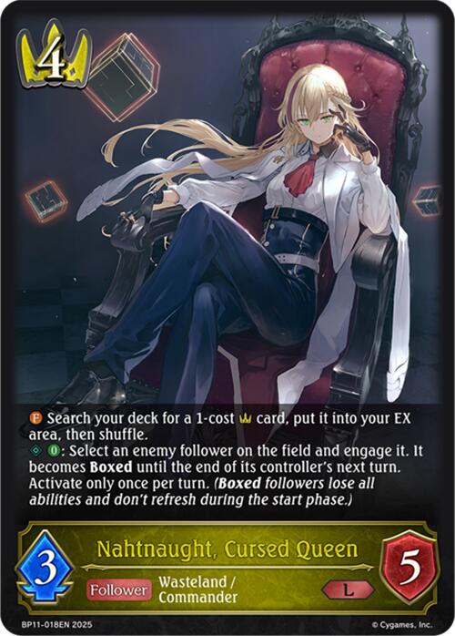 Nahtnaught, Cursed Queen (BP11 - 018EN) [Bullet of Fate] - Card Brawlers