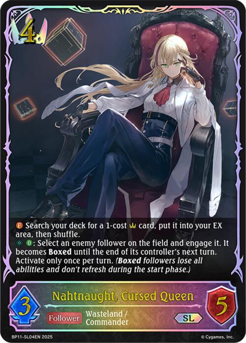 Nahtnaught, Cursed Queen (BP11 - SL04EN) [Bullet of Fate] - Card Brawlers