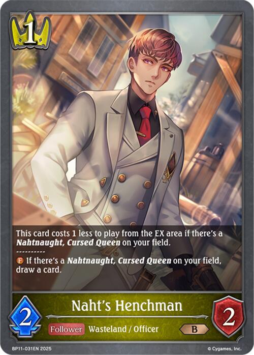 Naht's Henchman (BP11 - 031EN) [Bullet of Fate] - Card Brawlers
