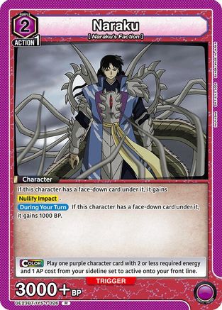 Naraku (026) (UE23BT/IYS-1-026) - UE23BT Inuyasha Foil - Card Brawlers