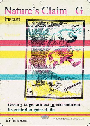 Nature's Claim (0324) (SLZ-324) - Secret Lair x MSCHF: The Zeta Set - Card Brawlers