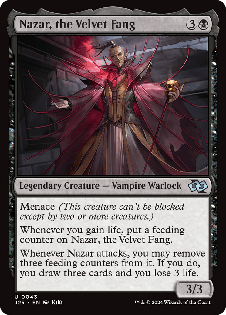 Nazar, the Velvet Fang (Anime) [Foundations Jumpstart] - Card Brawlers