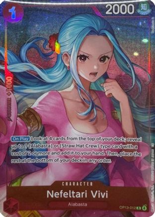 Nefeltari Vivi (Heroines Special Set) (OP13-012) - One Piece Promotion Cards Foil - Card Brawlers