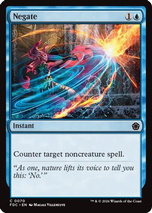 Negate (FDC-070) - Commander: Foundations - Card Brawlers