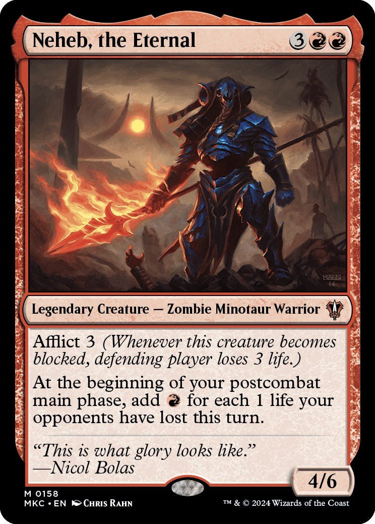 Neheb, the Eternal [Murders at Karlov Manor Commander] - Card Brawlers