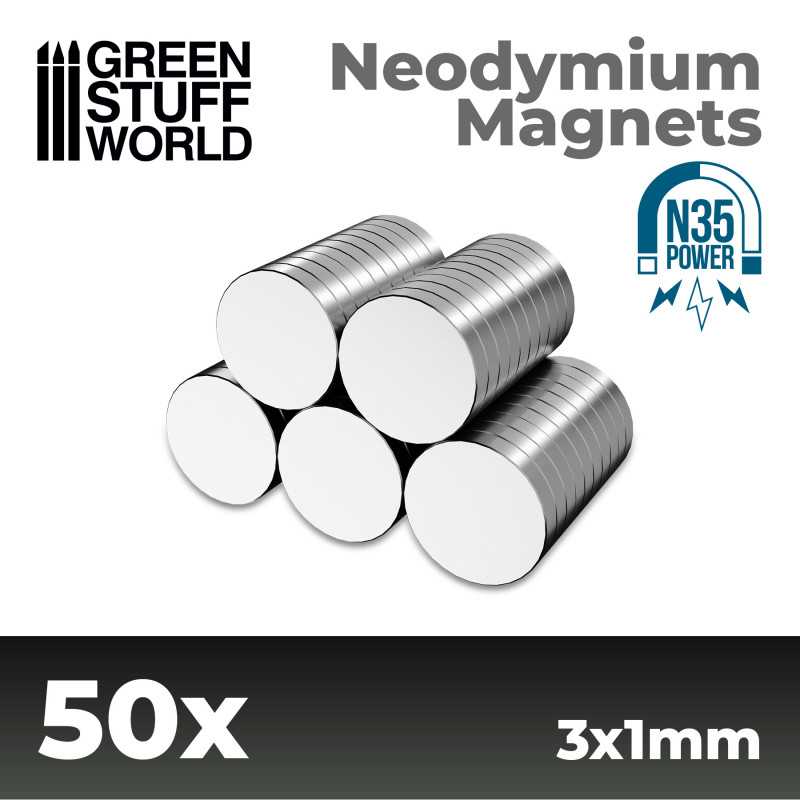 Green Stuff World - Neodymium Magnets N35 - Green Stuff World - Card Brawlers | Quebec | Canada |