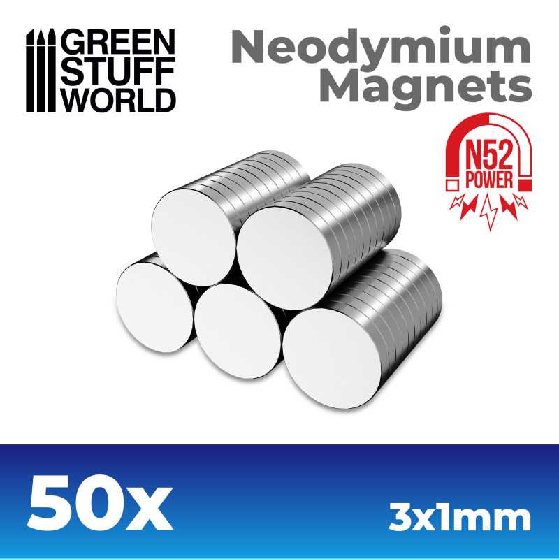 Green Stuff World - Neodymium Magnets N52 - Green Stuff World - Card Brawlers | Quebec | Canada |