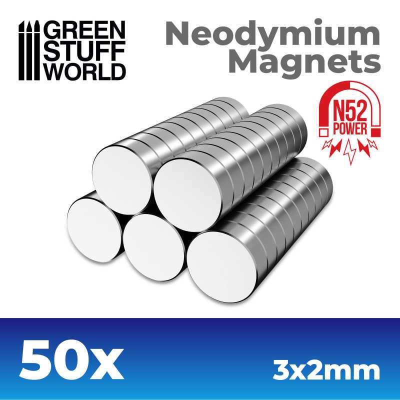 Green Stuff World - Neodymium Magnets N52 - Green Stuff World - Card Brawlers | Quebec | Canada |