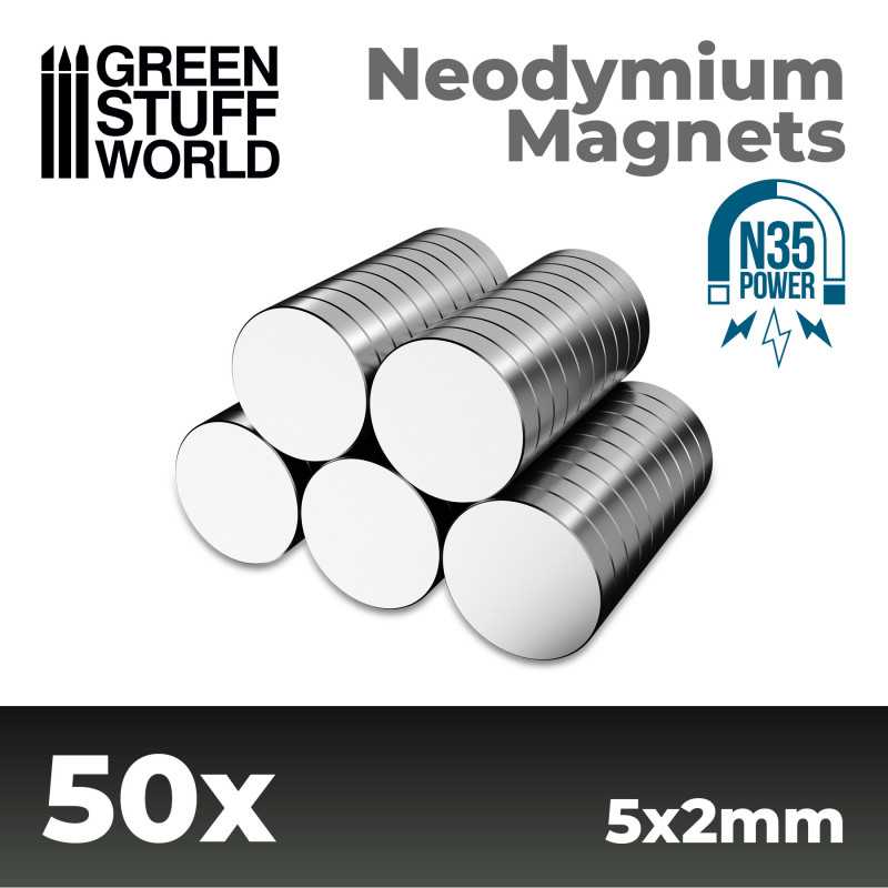 Green Stuff World - Neodymium Magnets N35 - Green Stuff World - Card Brawlers | Quebec | Canada |