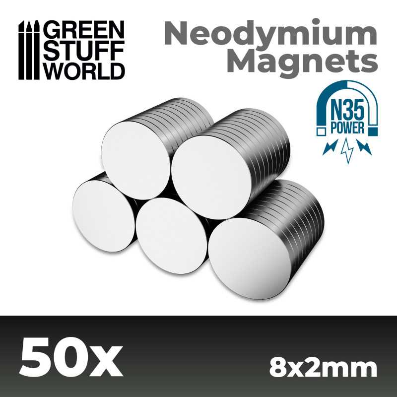 Green Stuff World - Neodymium Magnets N35 - Green Stuff World - Card Brawlers | Quebec | Canada |