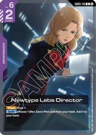 Newtype Labs Director (GD05-115) - Freedom Ascension - Card Brawlers