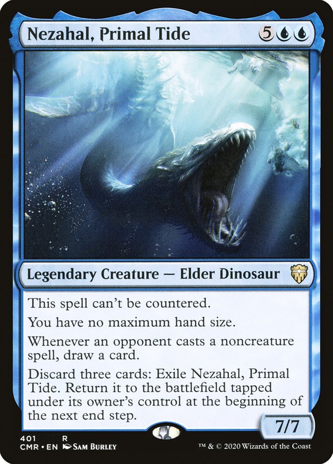 Nezahal, Primal Tide [Commander Legends] - Card Brawlers