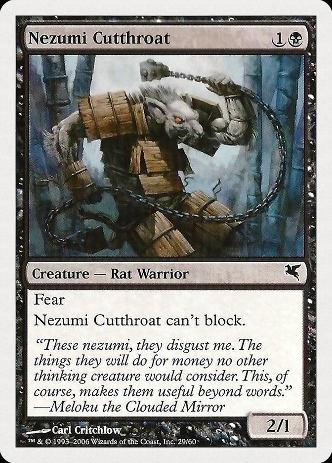 Nezumi Cutthroat (29) [Hachette UK] - Card Brawlers