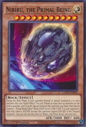 Nibiru, the Primal Being (LAVD-ENS10) - Legendary Arc-V Decks 1st Edition - Card Brawlers
