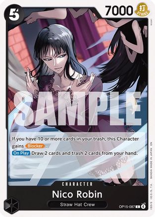 Nico Robin (OP15-087) (OP15-087) - Adventure on Kami's Island - Card Brawlers