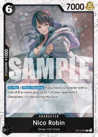 Nico Robin - ST14-007 (Pirate Foil) (ST14-007) - Premium Booster -The Best- Vol. 2 Foil - Card Brawlers