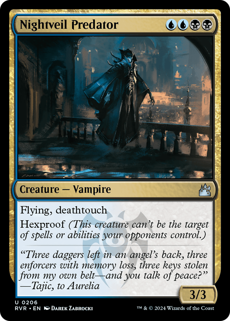 Nightveil Predator [Ravnica Remastered] - Card Brawlers