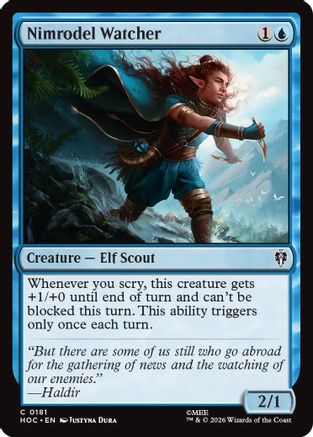 Nimrodel Watcher (HOC-181) - The Hobbit: Eternal-Legal - Card Brawlers
