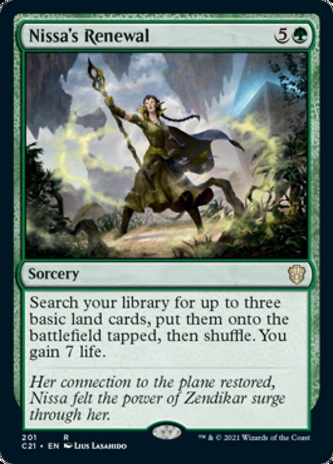 Nissa's Renewal [Commander 2021] - Card Brawlers