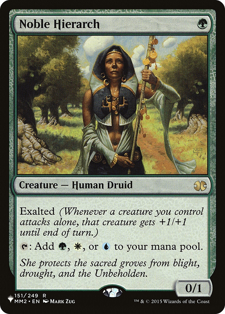Noble Hierarch [The List] - Card Brawlers