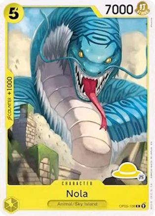 Nola (Luffy Deck) (OP05-108) - Set Sail Deck Set - Card Brawlers