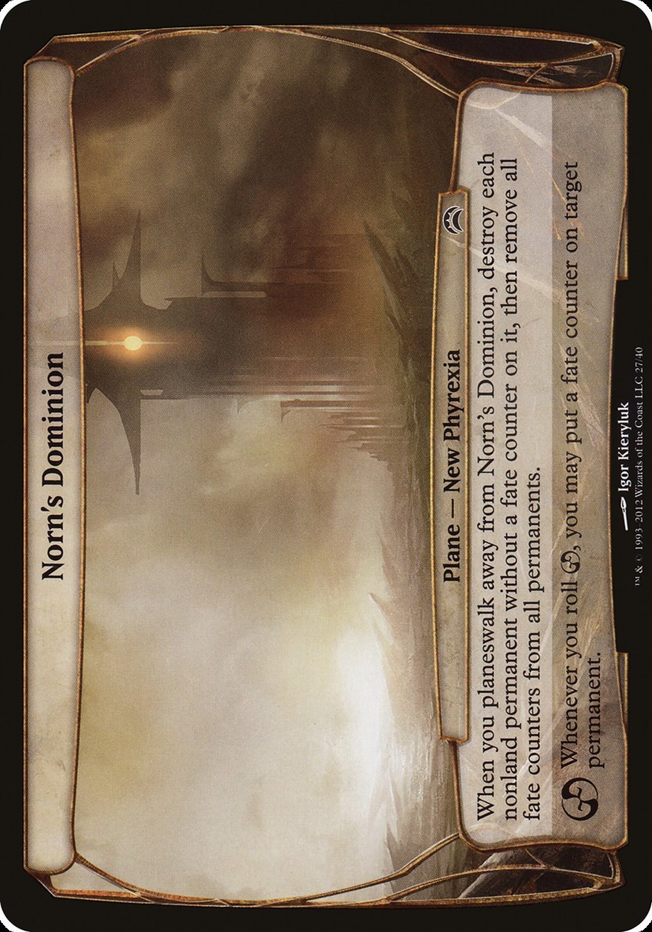 Norn's Dominion (Planes) [Planechase 2012 Planes] - Card Brawlers