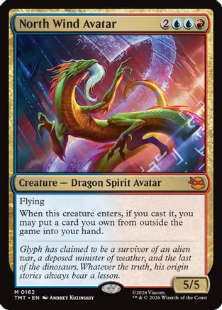 North Wind Avatar (TMT-162) - Teenage Mutant Ninja Turtles - Card Brawlers