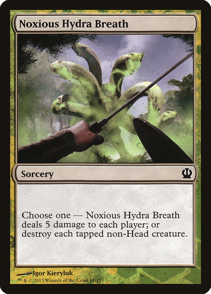 Noxious Hydra Breath [Theros Face the Hydra] - Card Brawlers