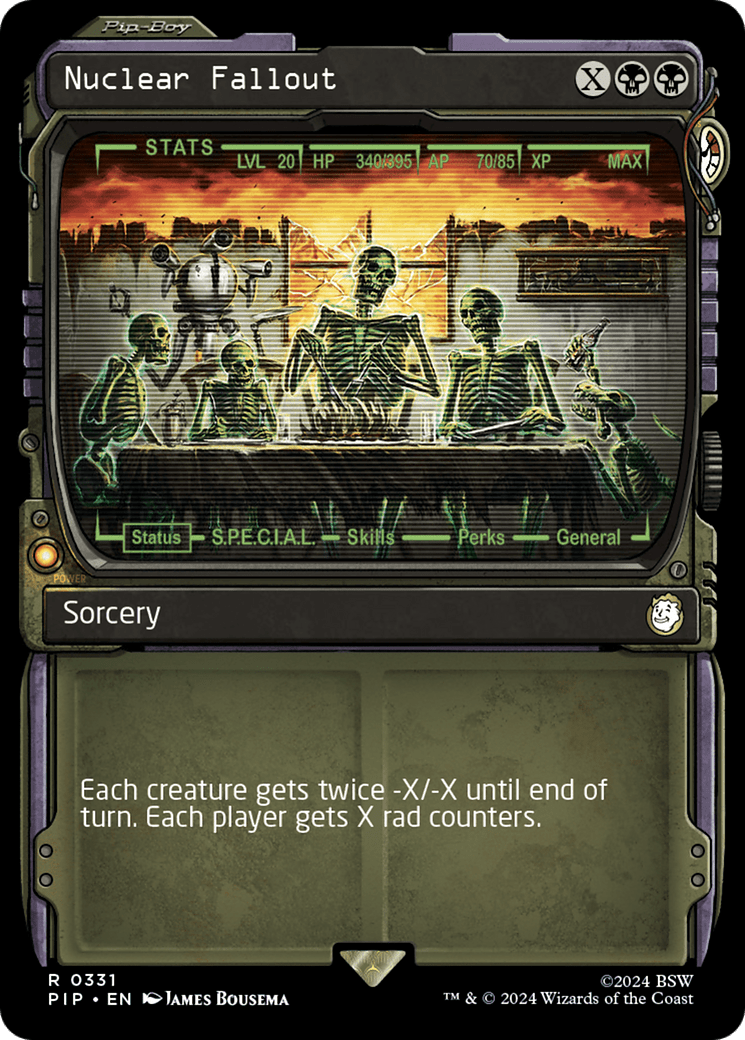 Nuclear Fallout (Showcase) [Fallout] - Card Brawlers