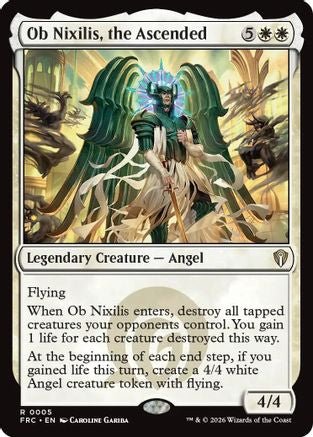 Ob Nixilis, the Ascended (FRC-005) - Commander: Reality Fracture - Card Brawlers